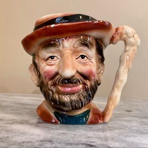Vintage Man Character Toby Mug